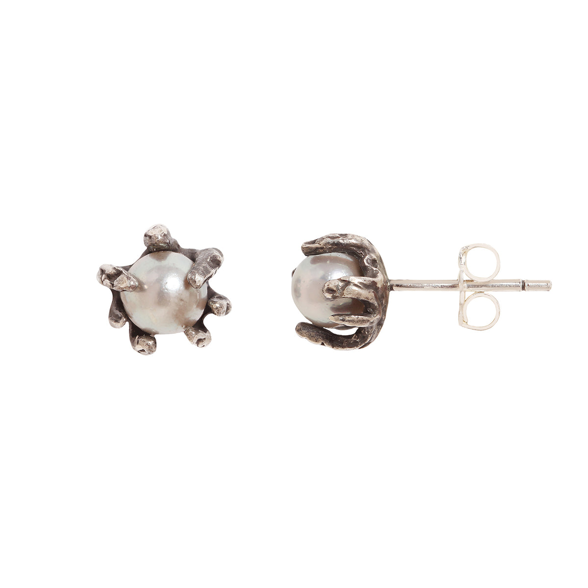 Stingray Akoya Pearl Studs