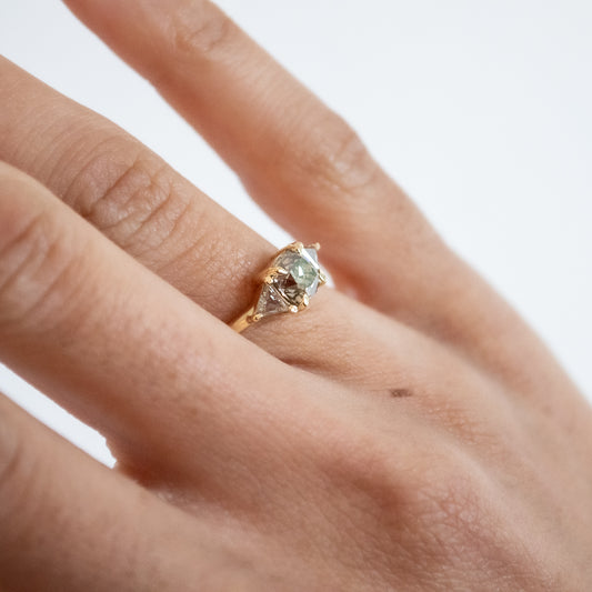 Champagne Diamond Stella Ring