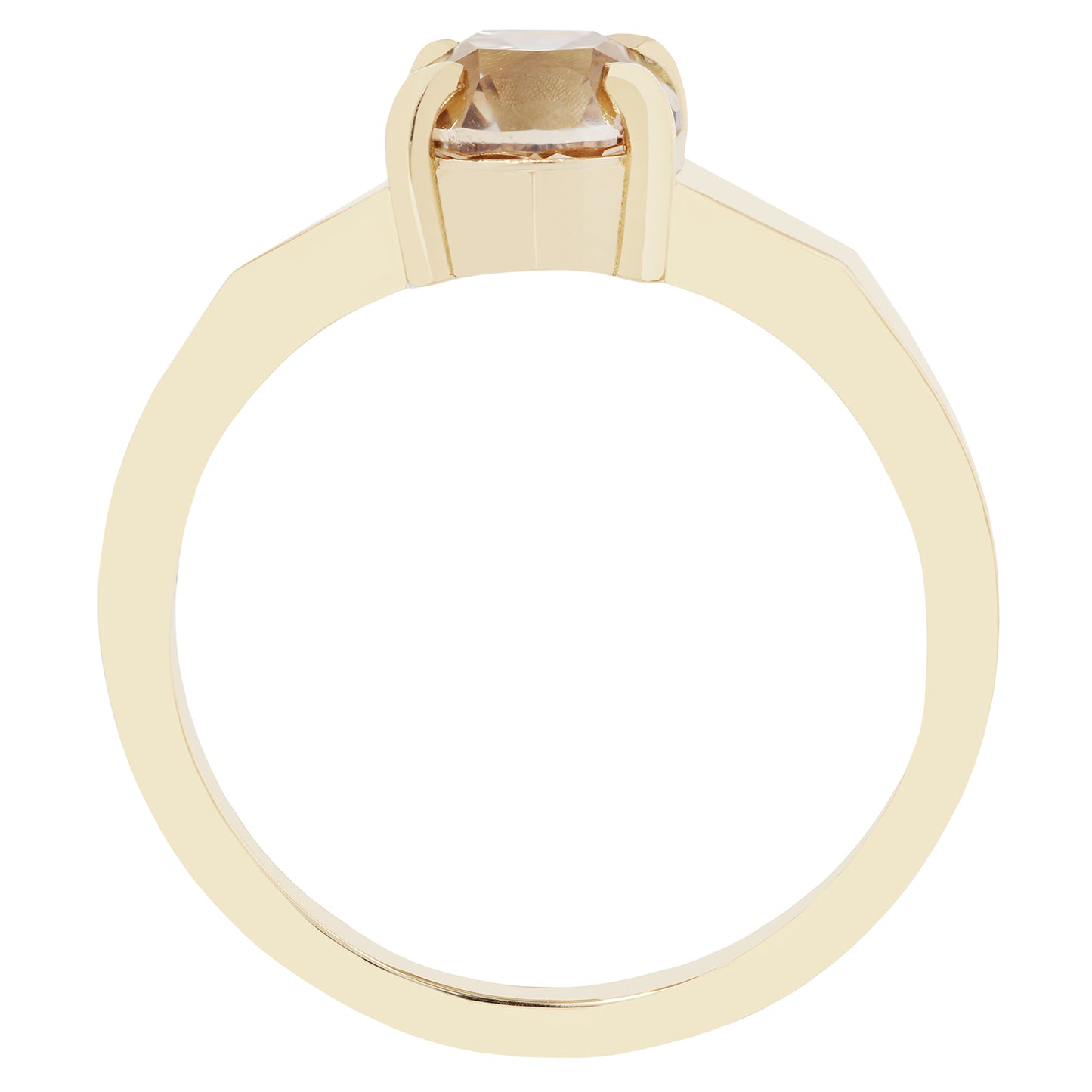 Champagne Diamond Mirage Ring