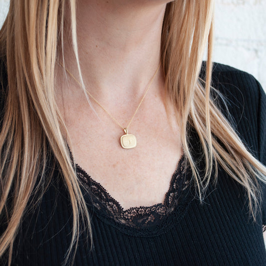 Gold Bee Necklace