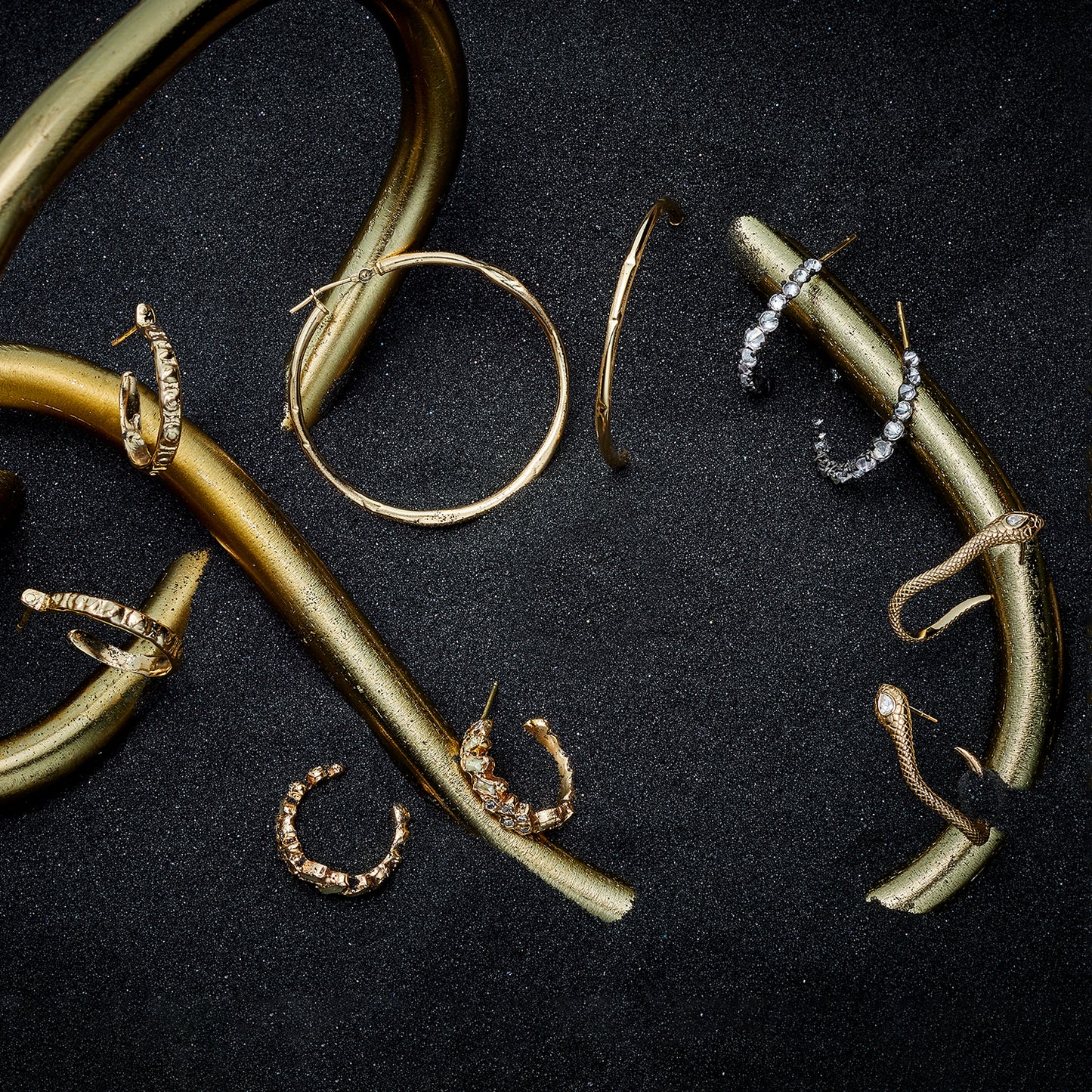 Cobra Charmer Hoops
