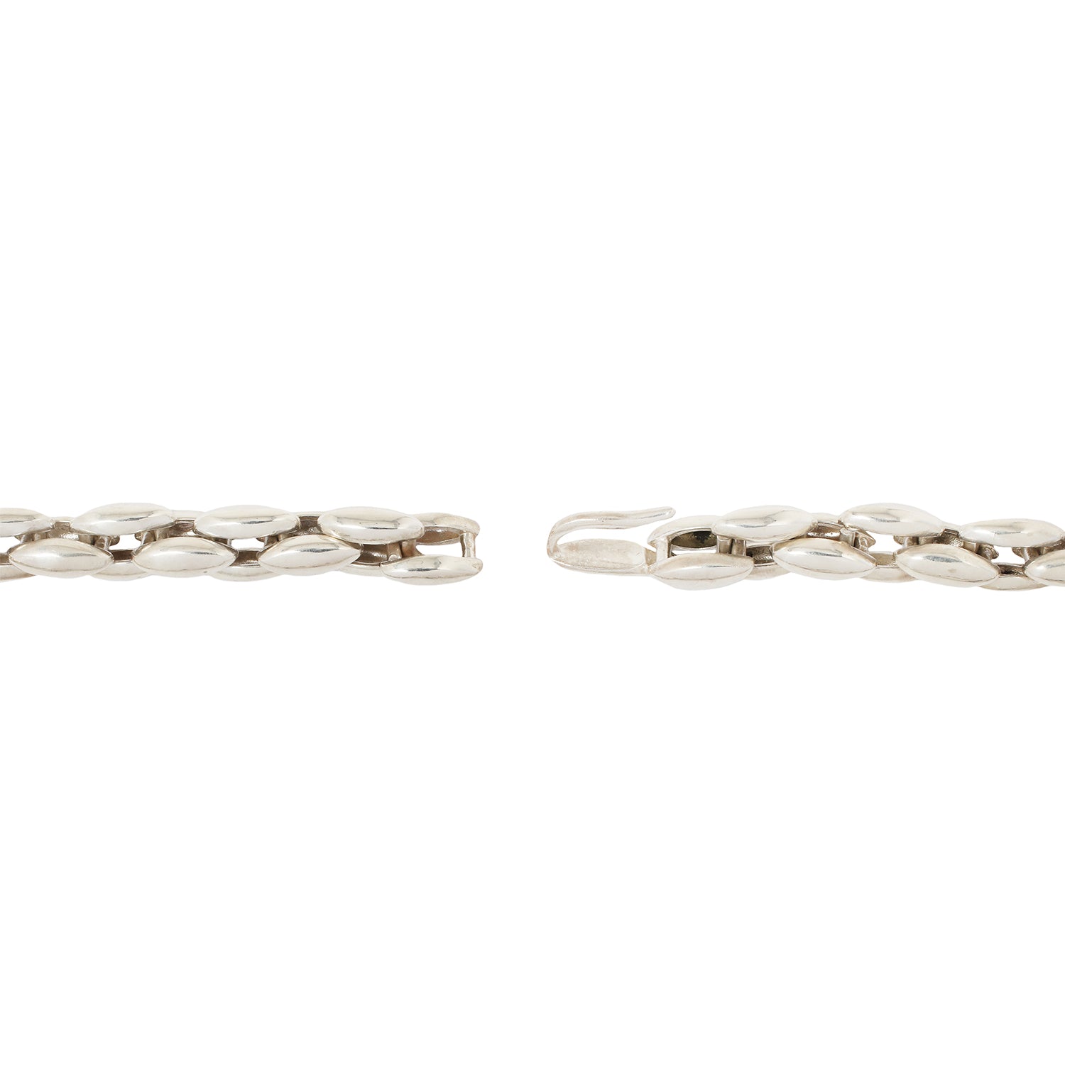 Silver Rupe Chain Necklace
