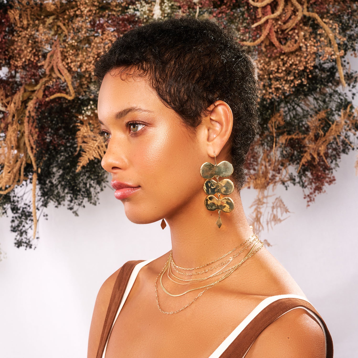 Bronze Paloma's Earrings