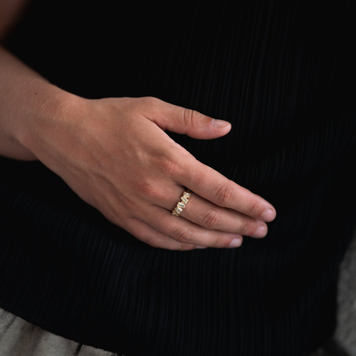 Armach Diamond Half Eternity Ring I