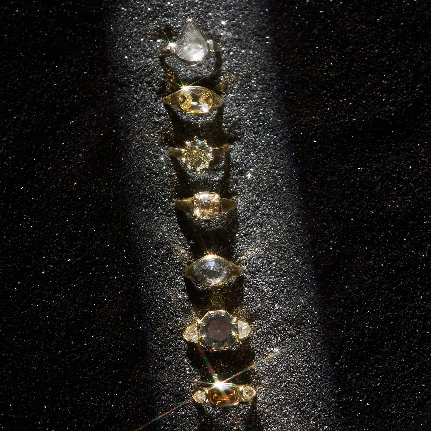 Sunlit Glow Diamond Ring