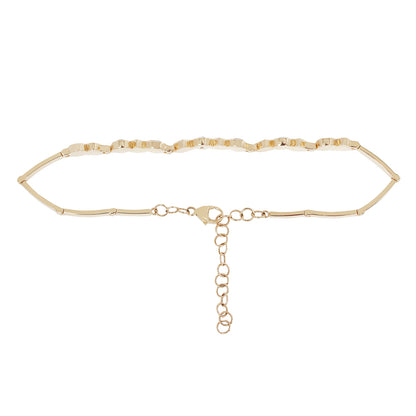 Gray Diamond Articulated Bracelet