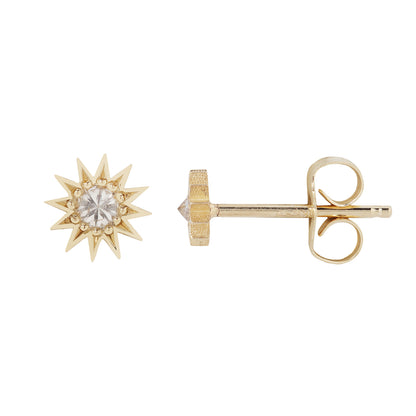 Inverted Diamond Mini Spur Studs