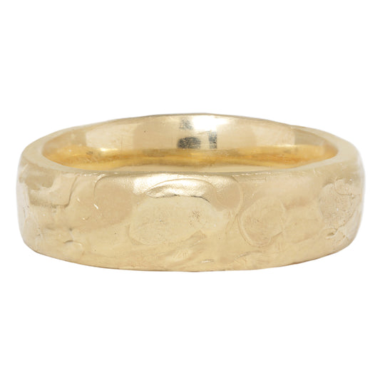 LXVI Molten Gold Band