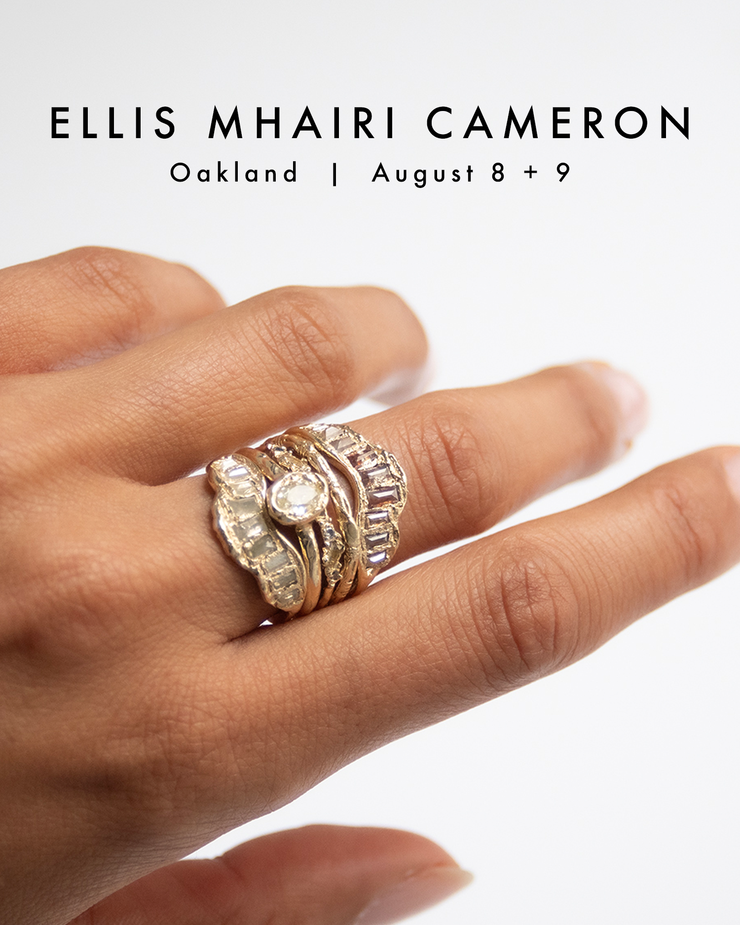 ELLIS MHAIRI CAMERON TRUNK SHOW