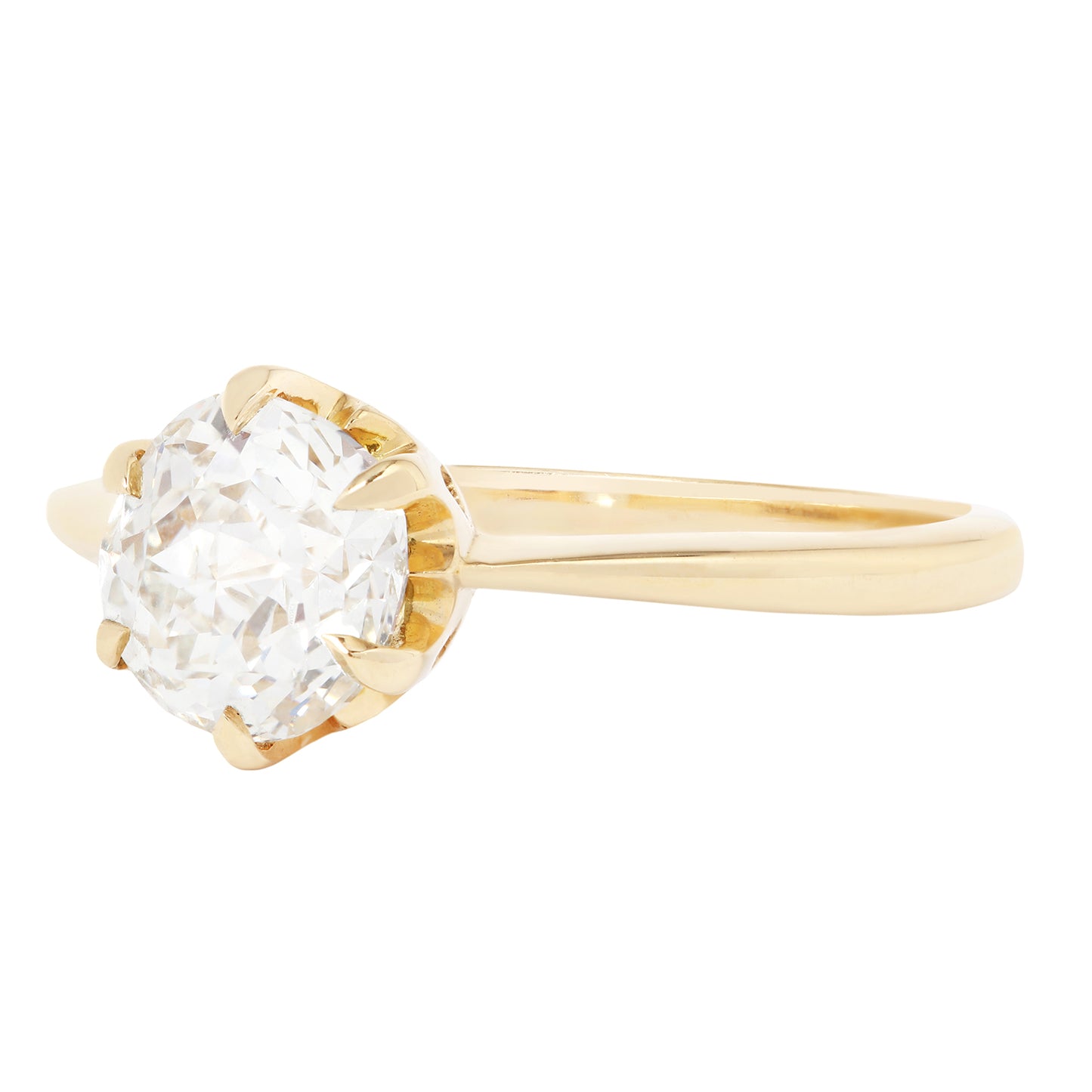 Majestic Crown Jubilee Diamond Solitaire