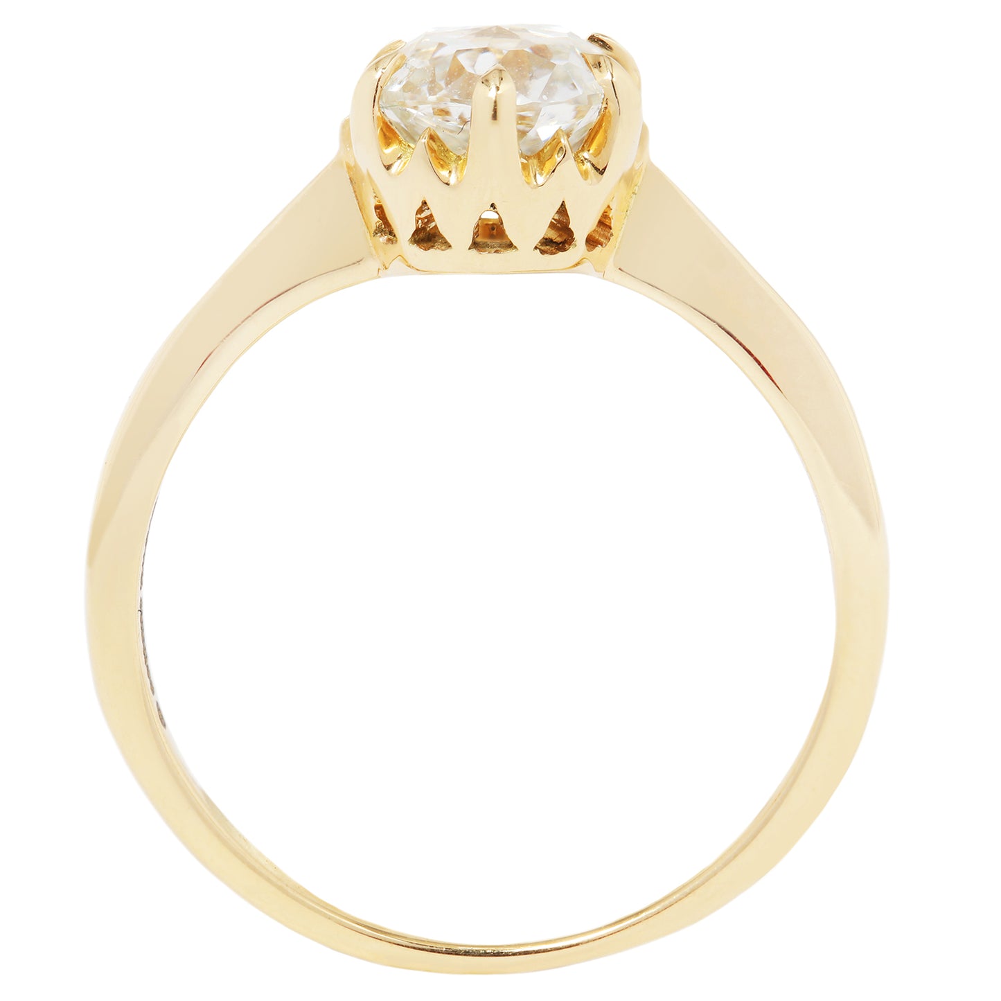Majestic Crown Jubilee Diamond Solitaire