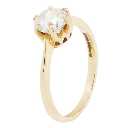 Majestic Crown Jubilee Diamond Solitaire