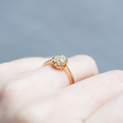 Opulent Crown Jubilee Diamond Solitaire