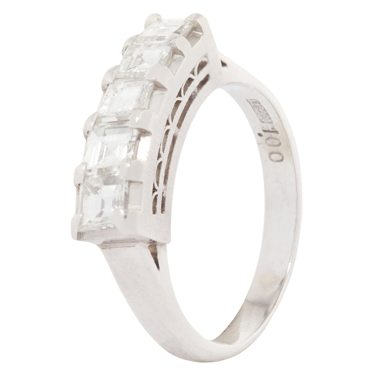 Carré Diamond Deco Ring