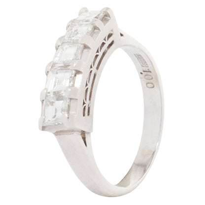 Carré Diamond Deco Ring