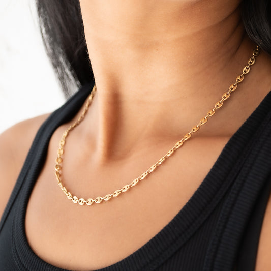 Vintage Puffed Mariner Chain