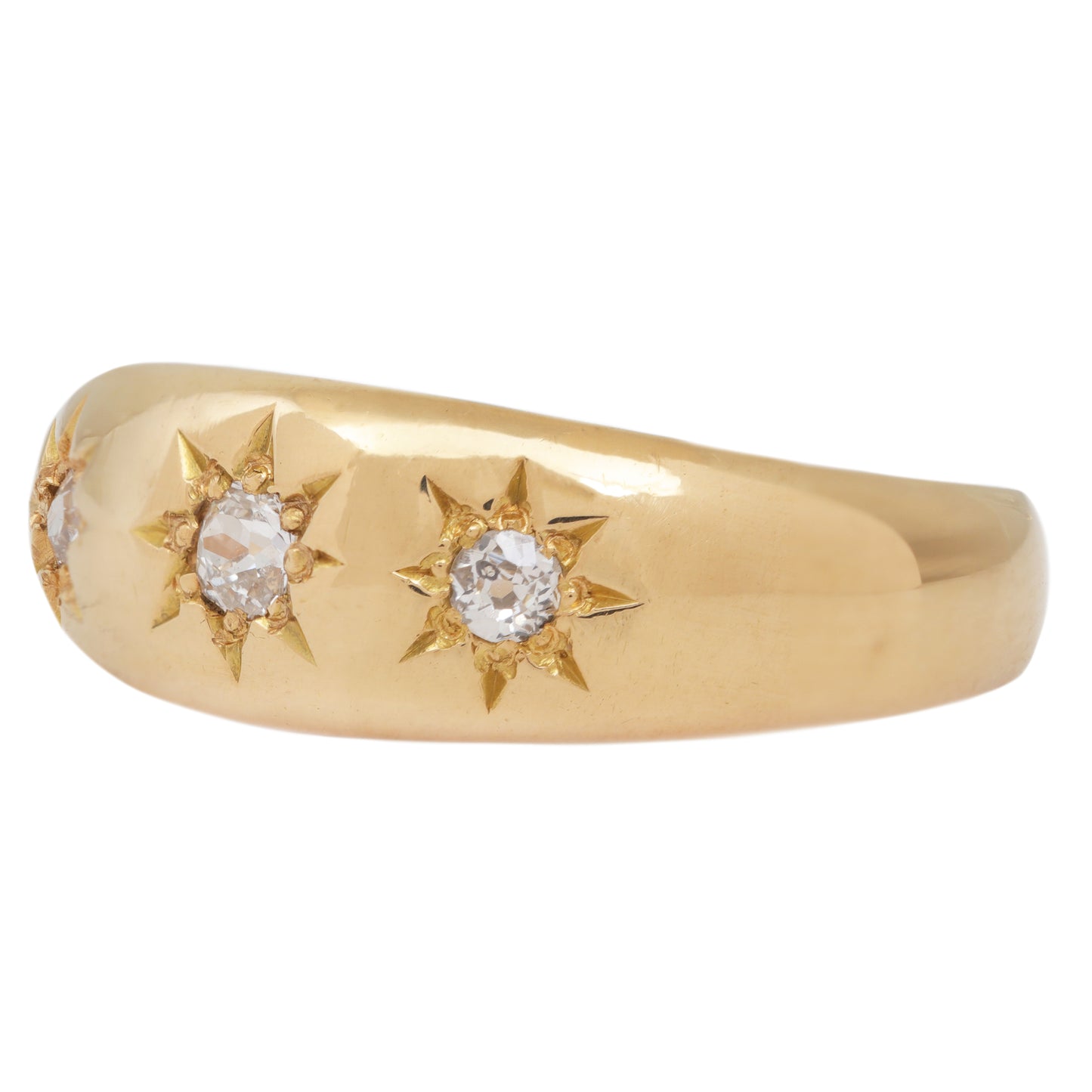 Victorian Diamond Star Ring