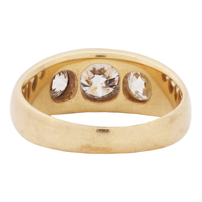 Triple Shine Diamond Ring