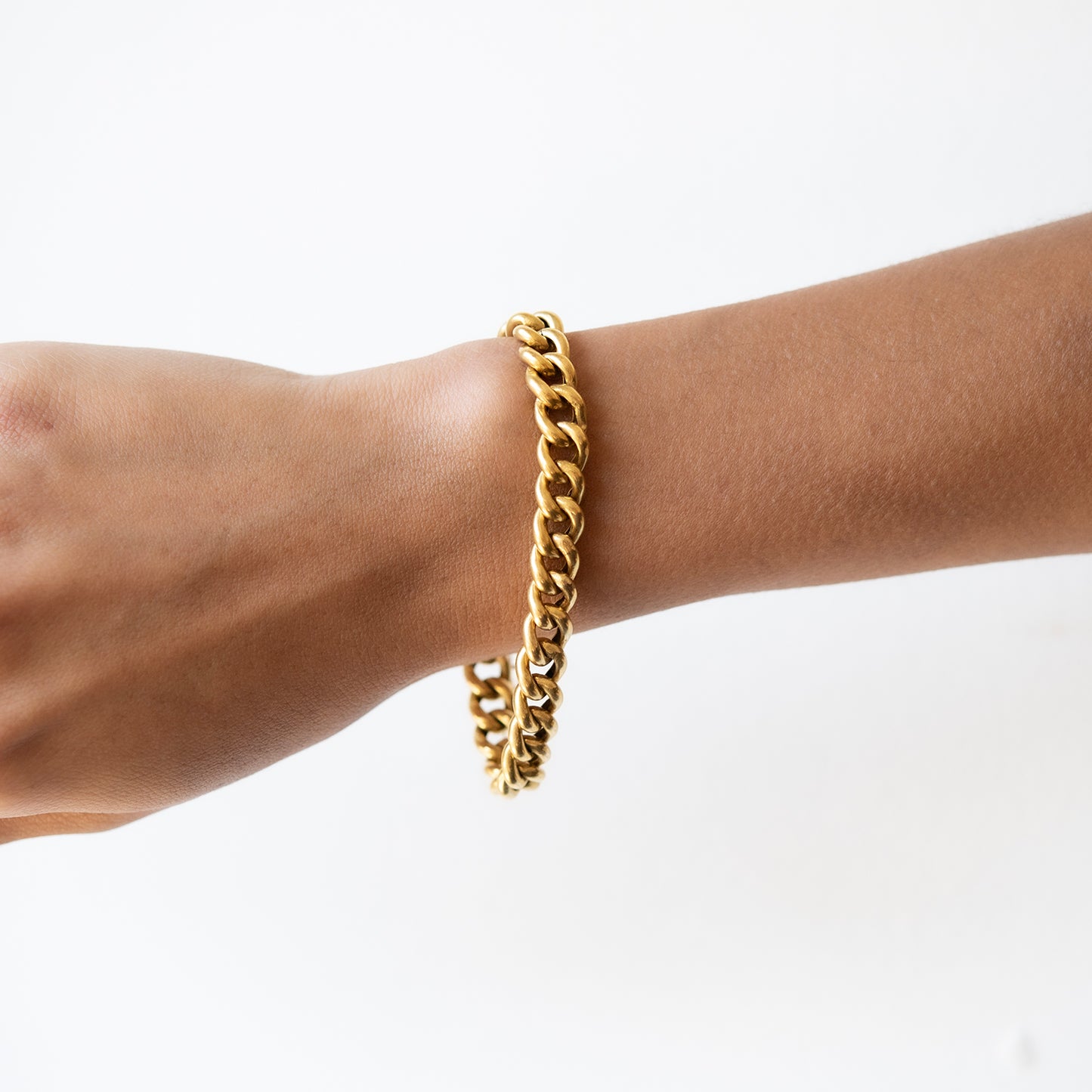 Swedish Gold Curb Bracelet