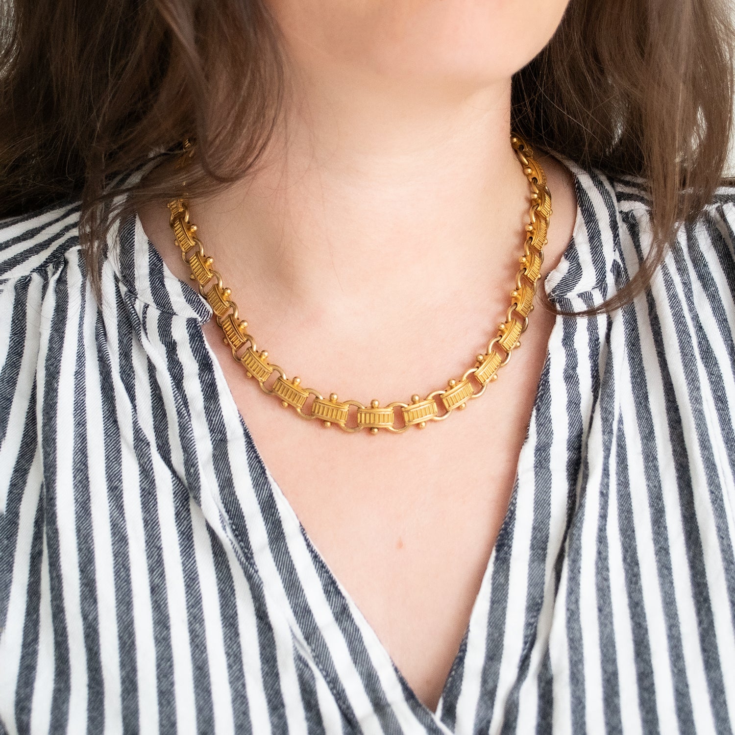Victorian Door Knocker Necklace