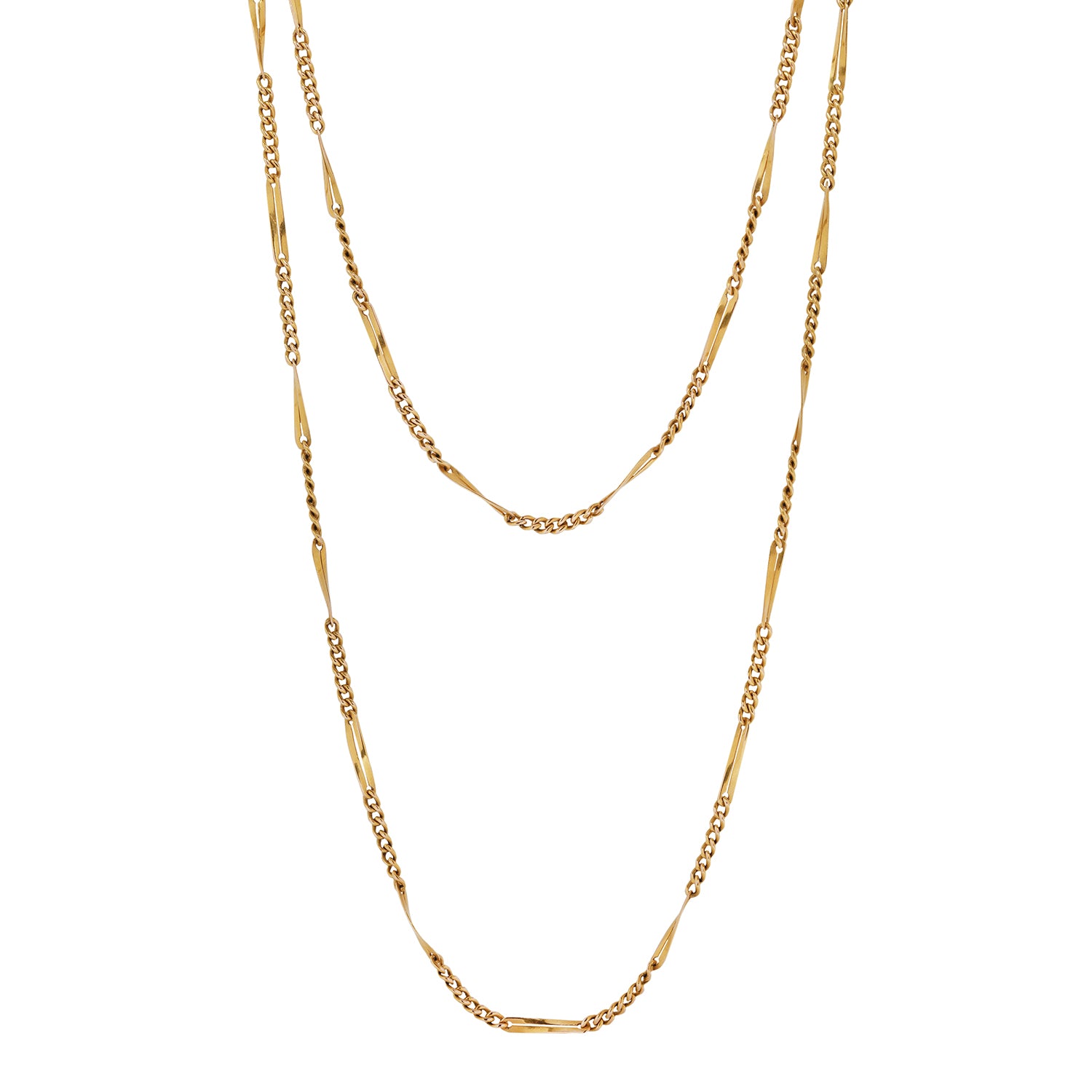Victorian Fetter Link Chain
