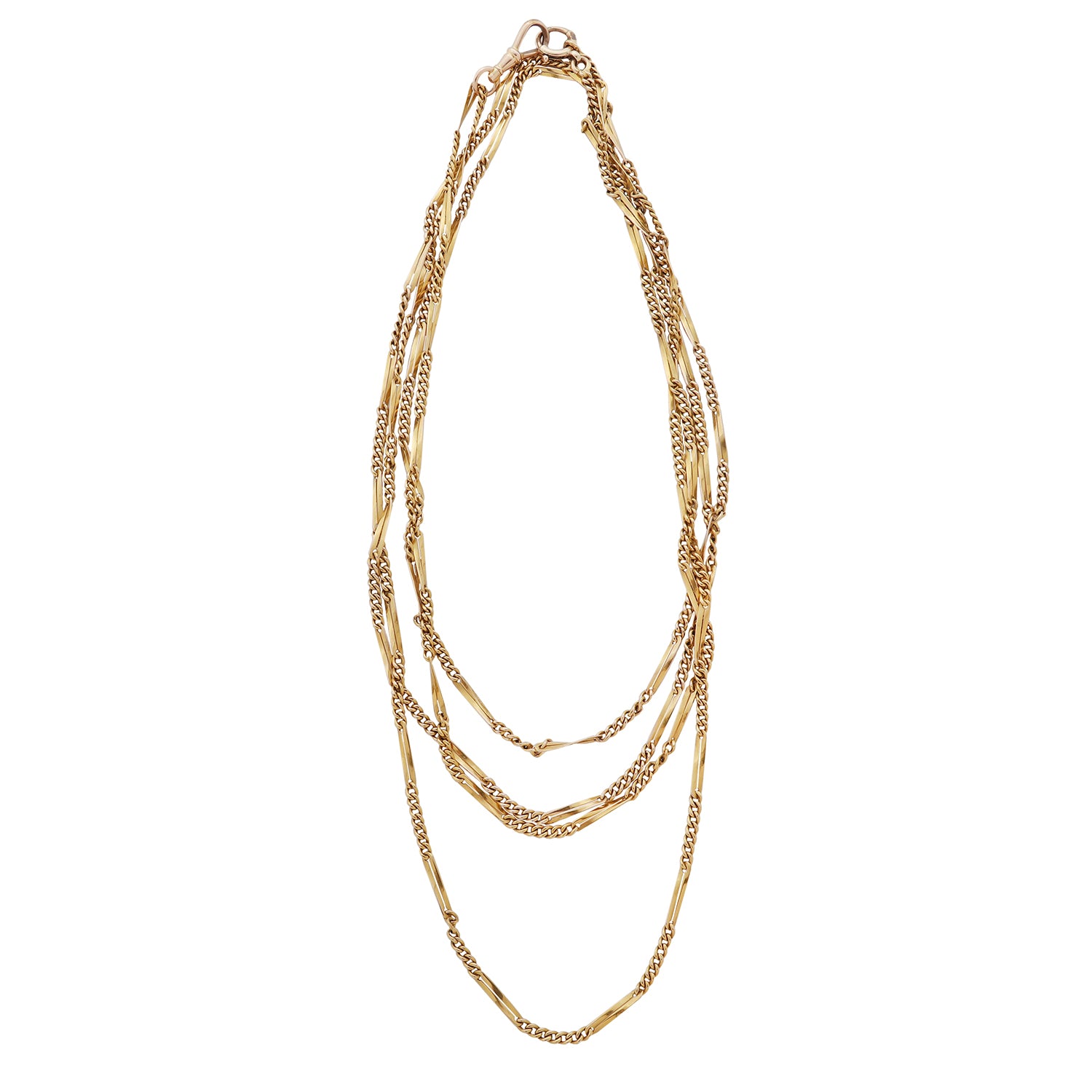 Victorian Fetter Link Chain