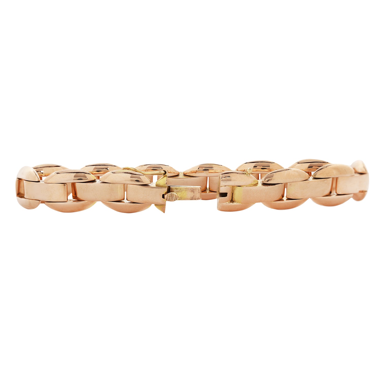 Smooth Oval Link Bracelet