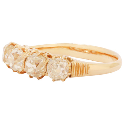 Victorian Quartet Diamond Ring