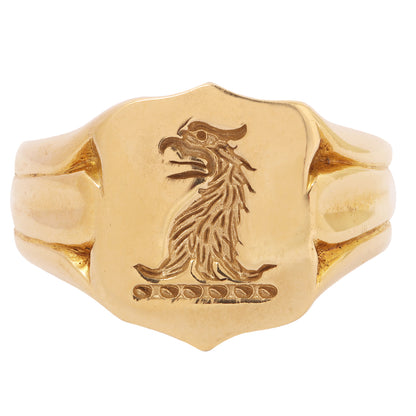 Griffin Signet Ring