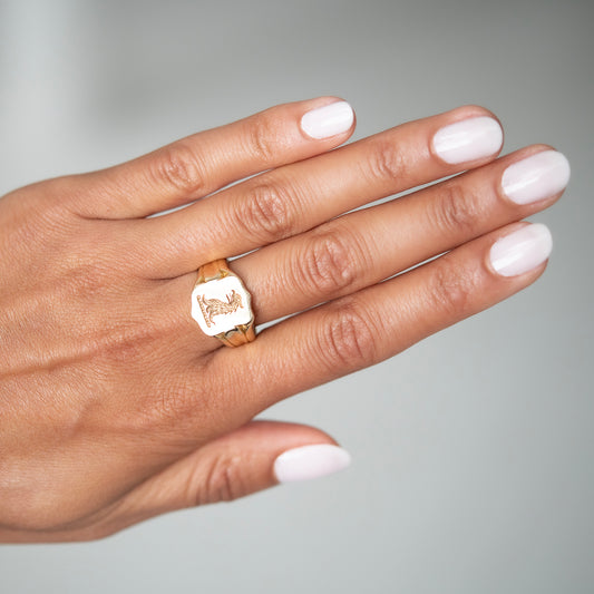 Griffin Signet Ring