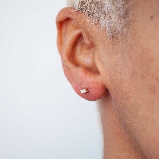 Linear Baguette Studs