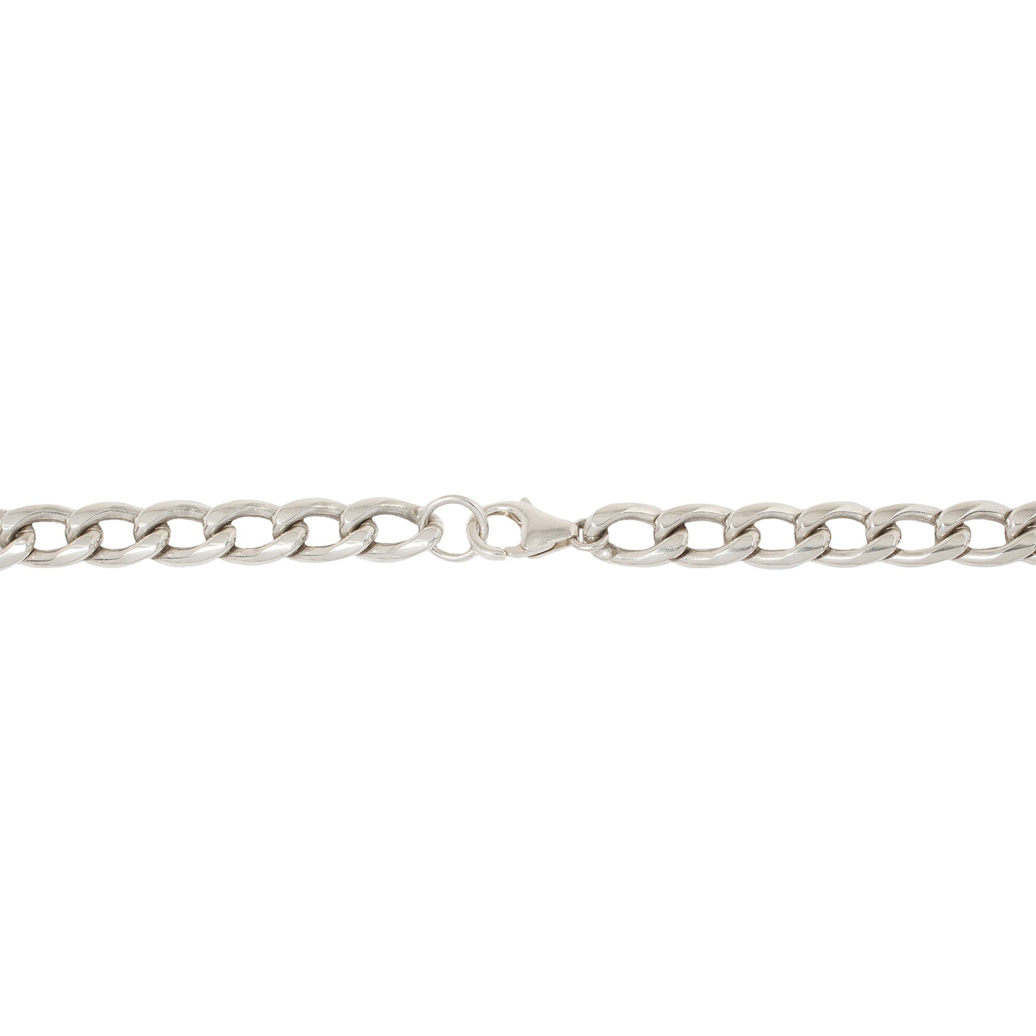 Silver Extra Large Curb Chain