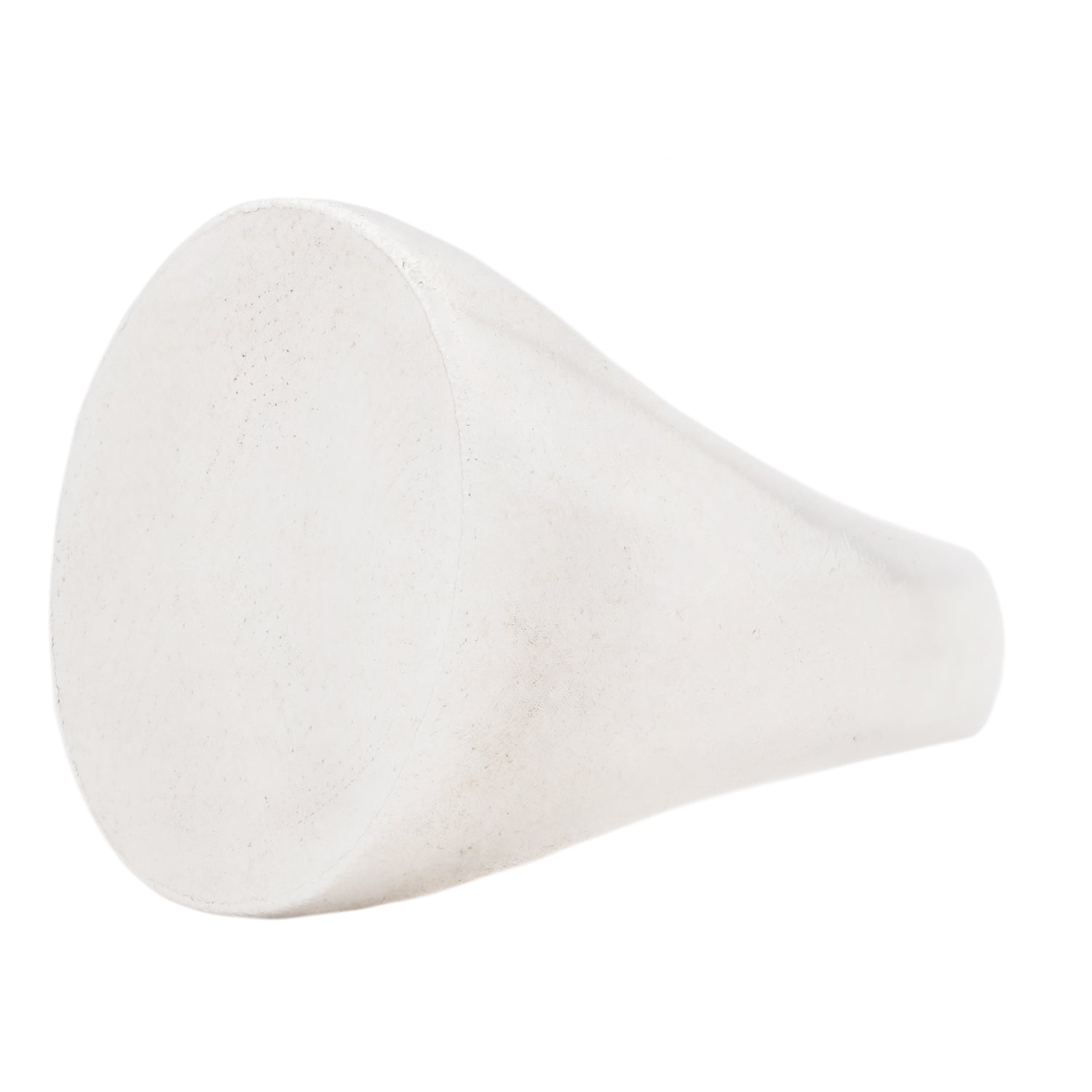 Silver Oval Signet
