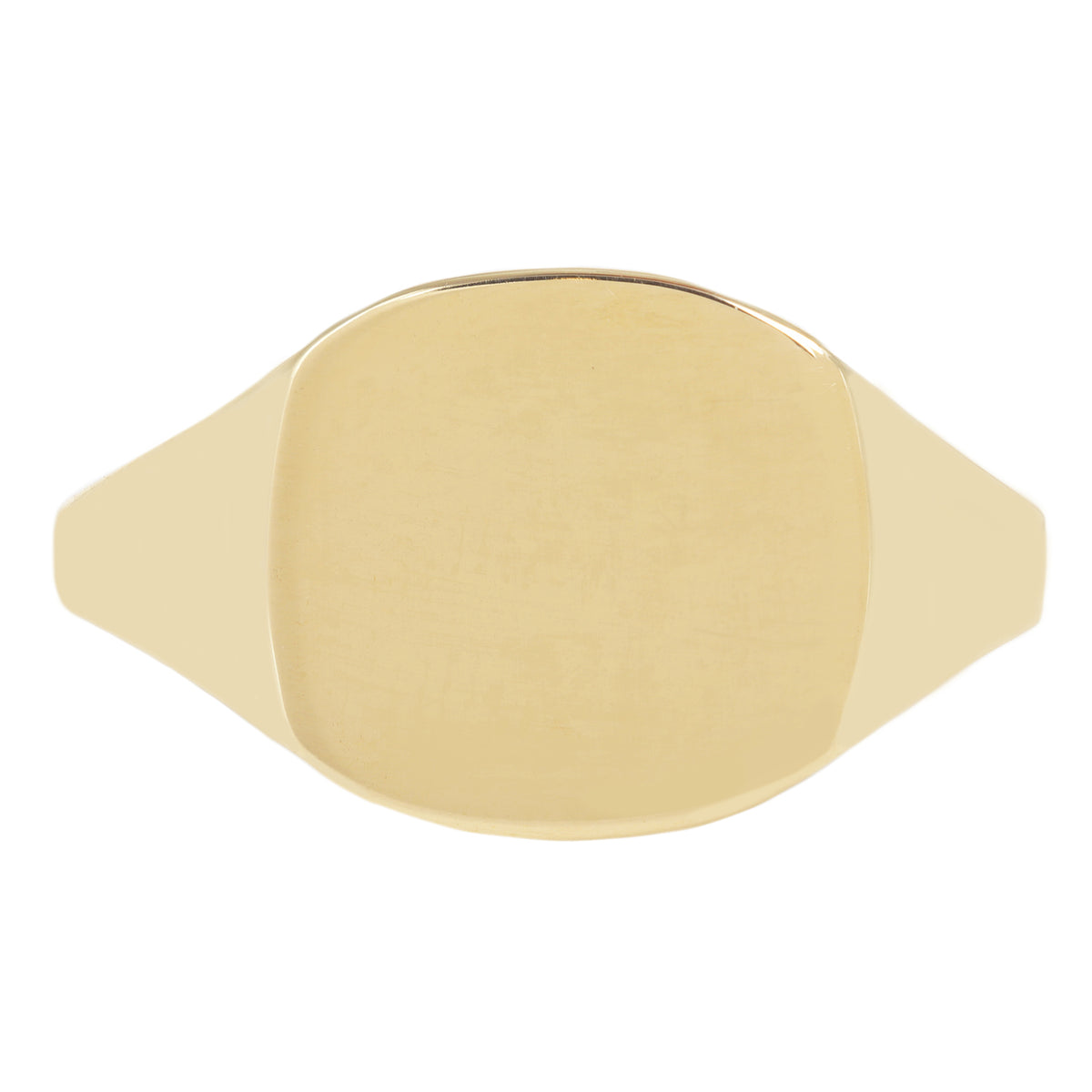 Square Gold Signet Ring