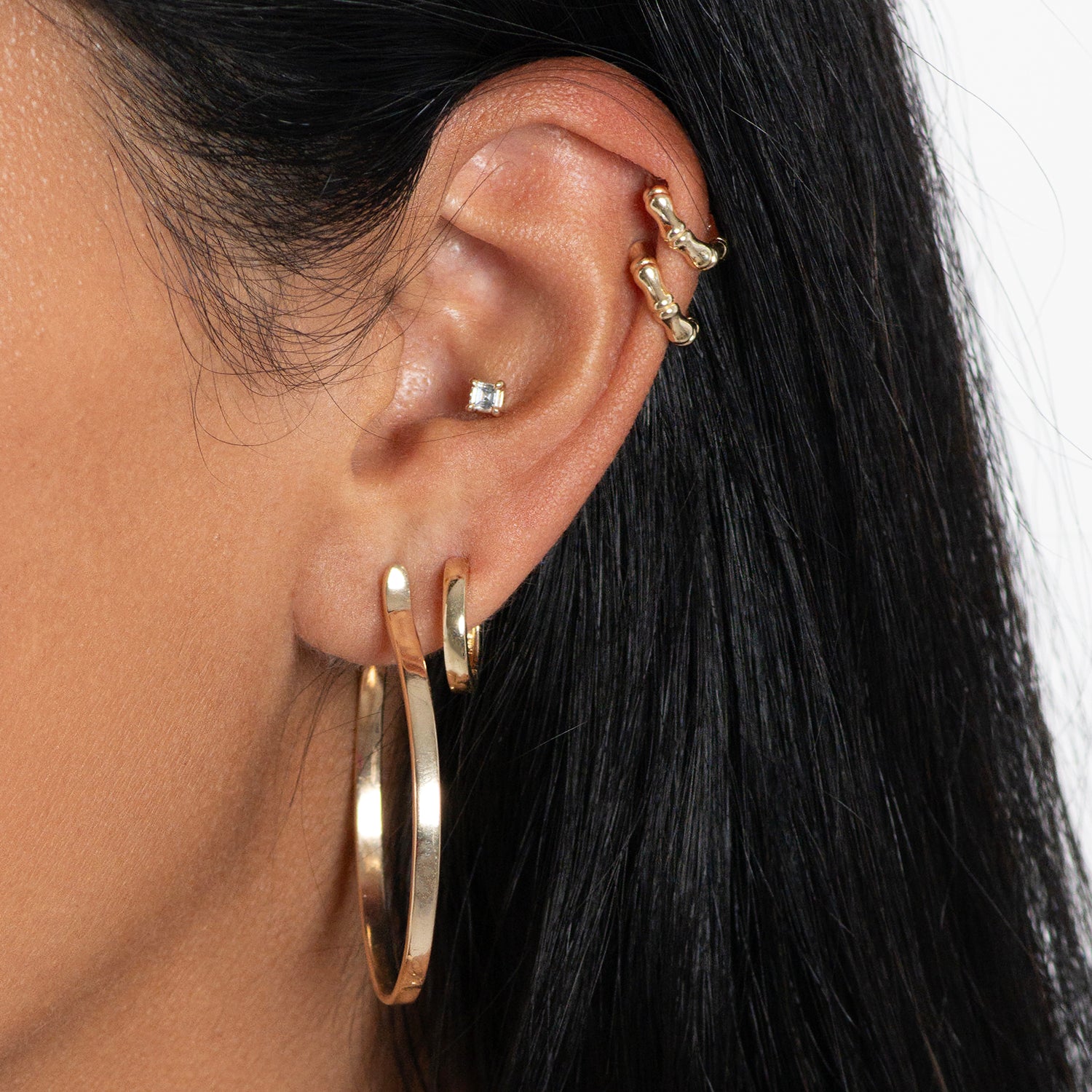 Carré Diamond Studs