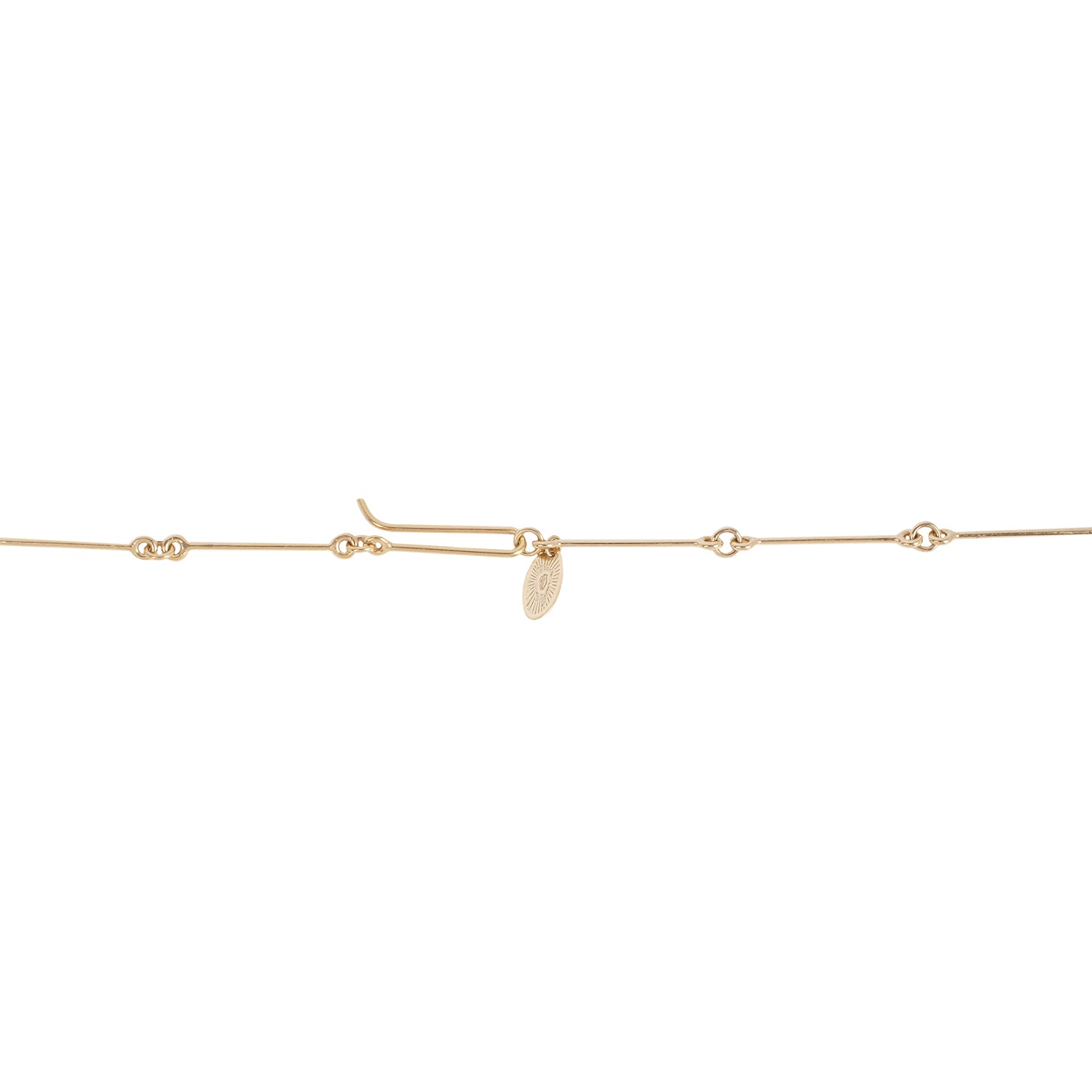 Wire Charm Drop Necklace #3