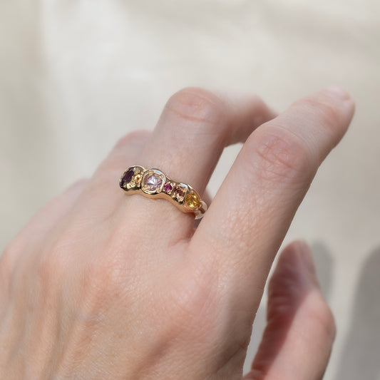 Sunset Pointer Ring