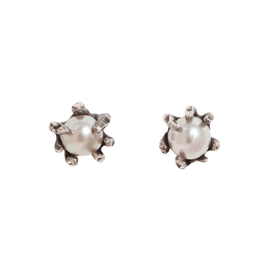 Stingray Akoya Pearl Studs