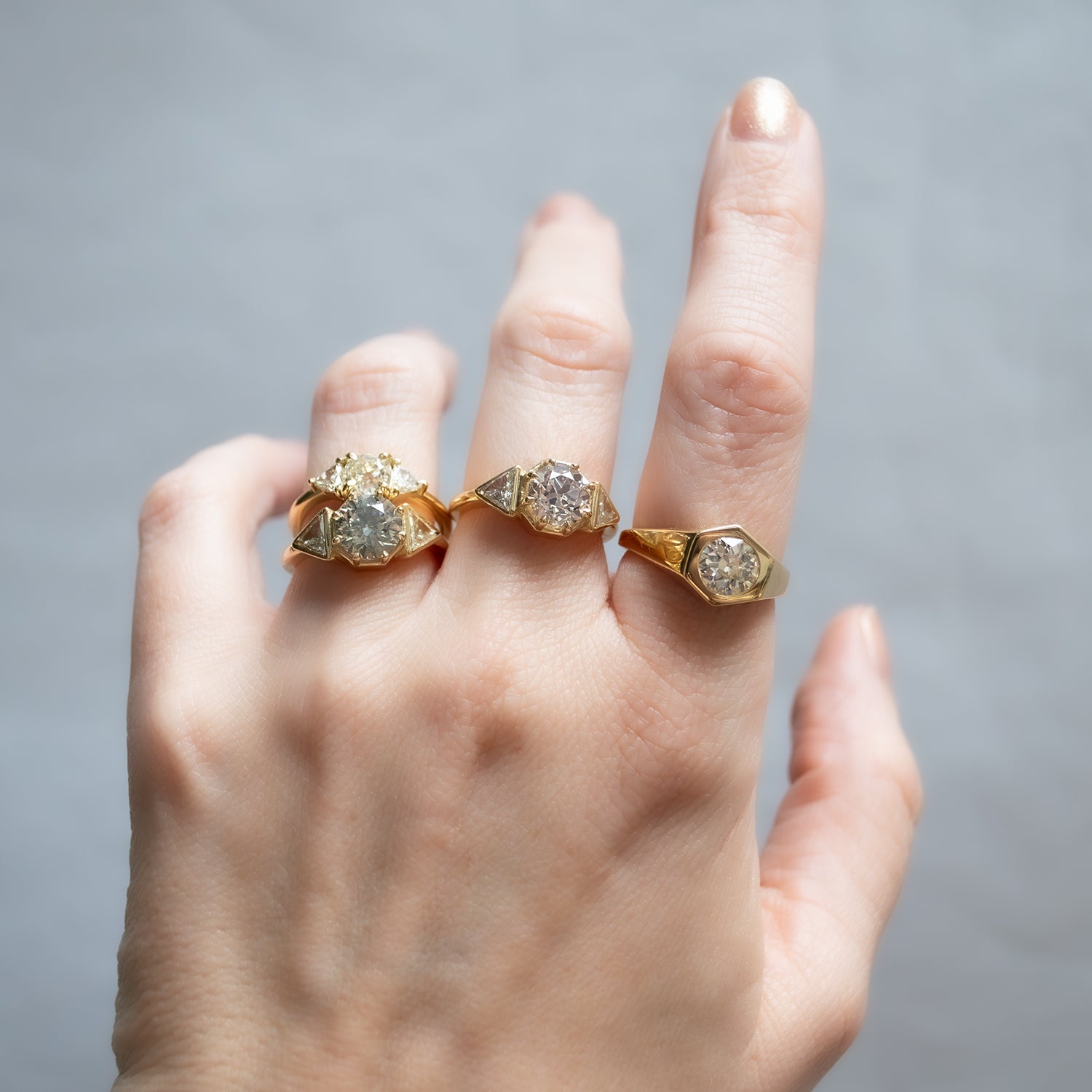 Bright Diamond Vega Ring