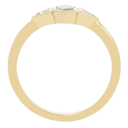 Venus Three Diamond Ring