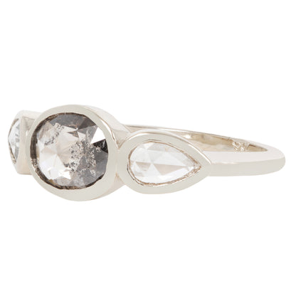 Midnight Sky Diamond Ring