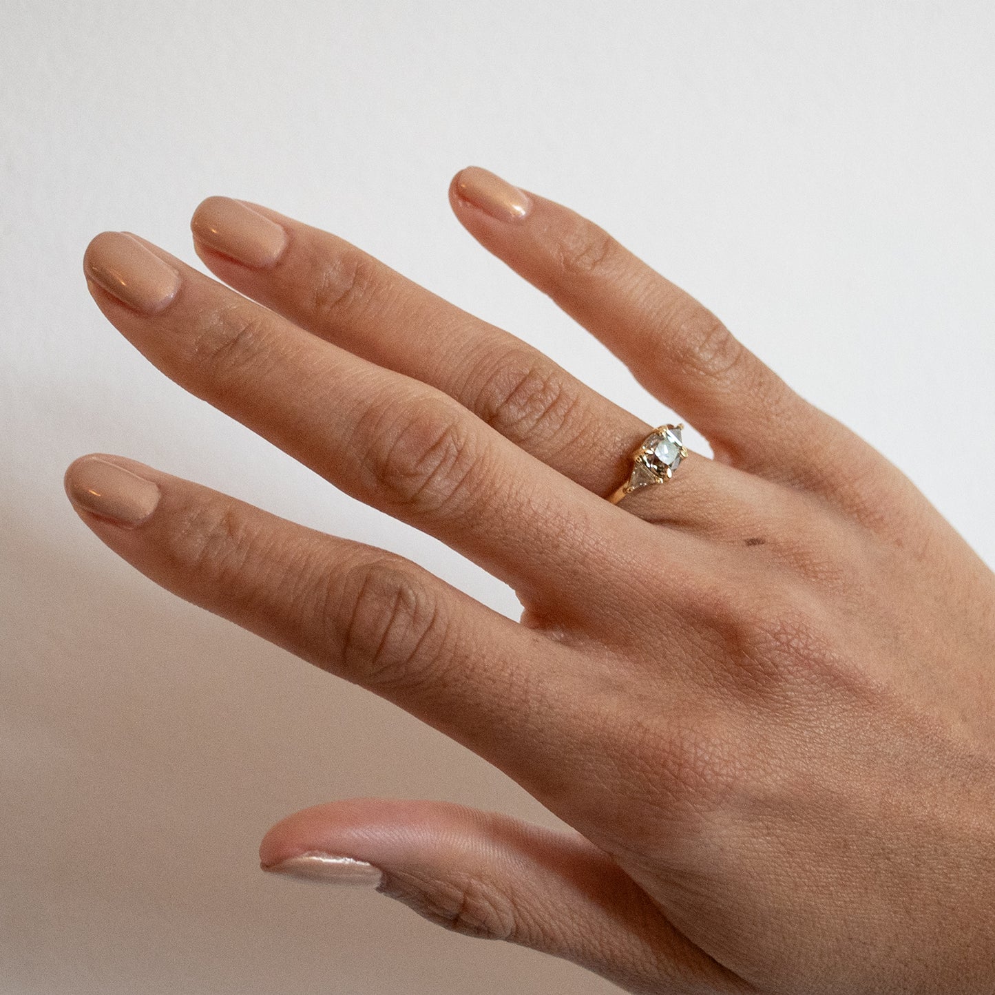 Champagne Diamond Stella Ring
