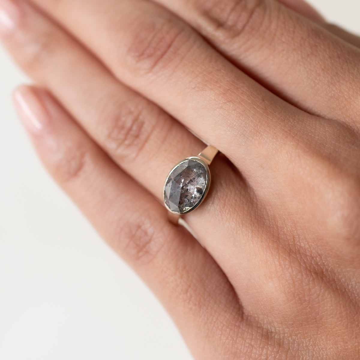 Speckled Sky Diamond Ring