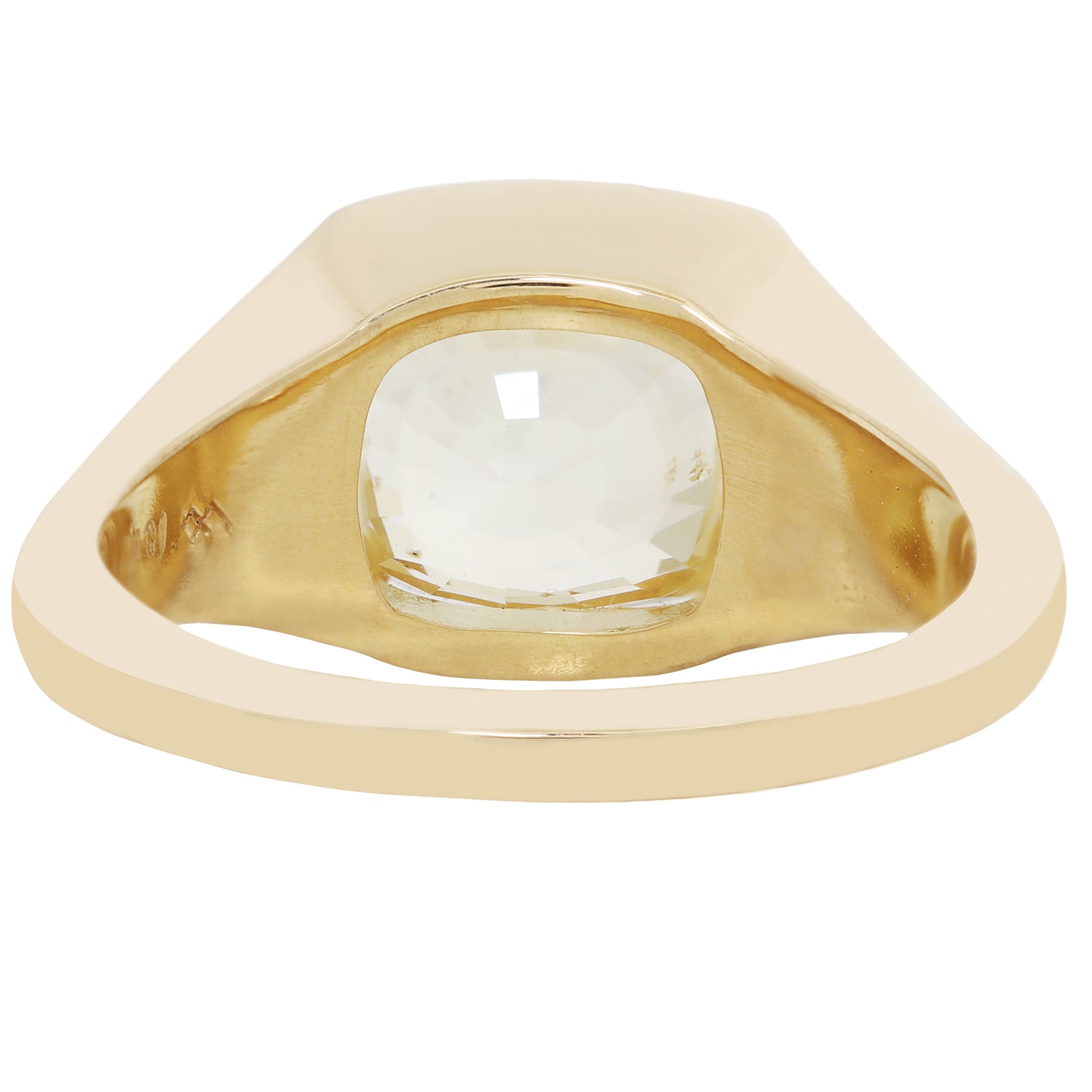 Yellow Sapphire Empire Ring