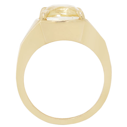 Yellow Sapphire Empire Ring