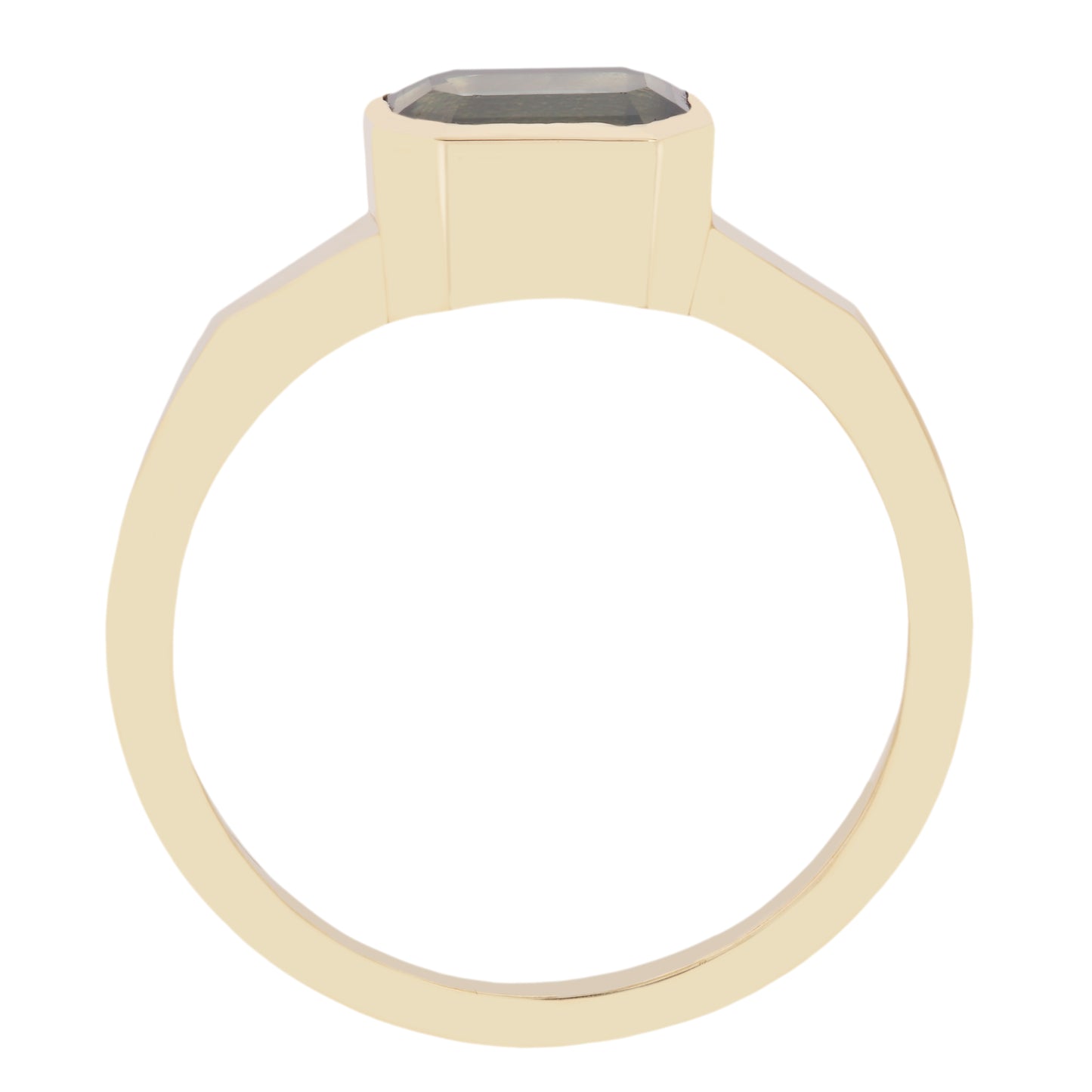 Deep Lagoon Sapphire Deco Ring