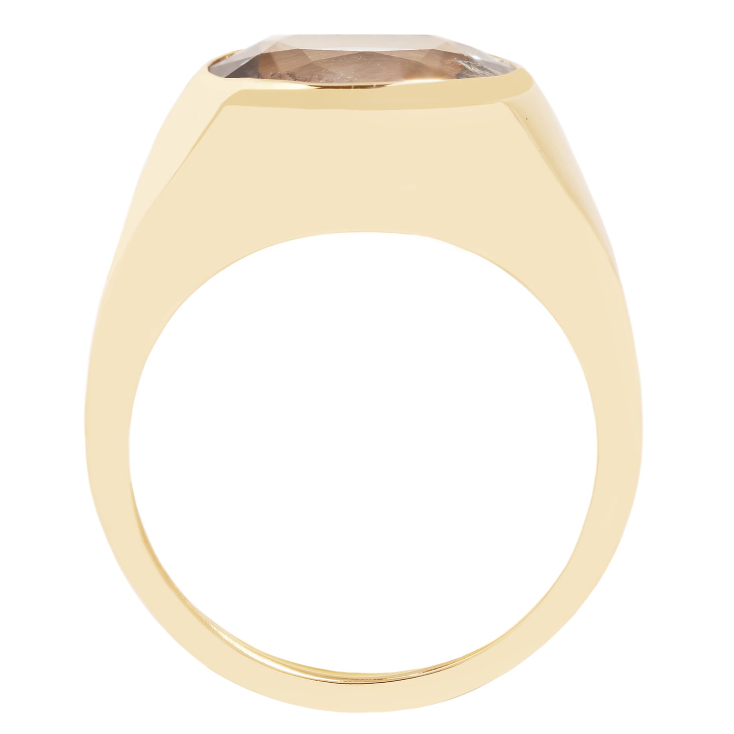 Night Sky Sapphire Signet Ring