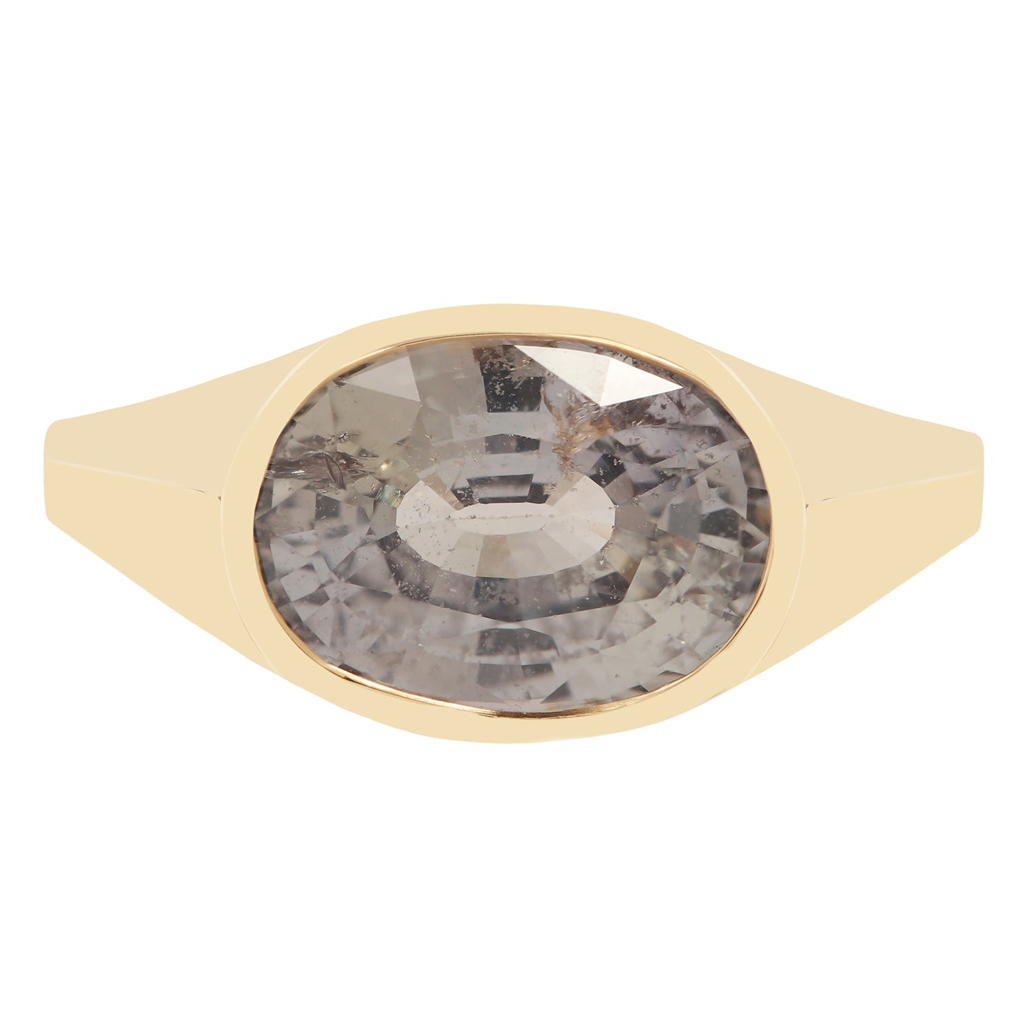 Purple Galaxy Signet Ring