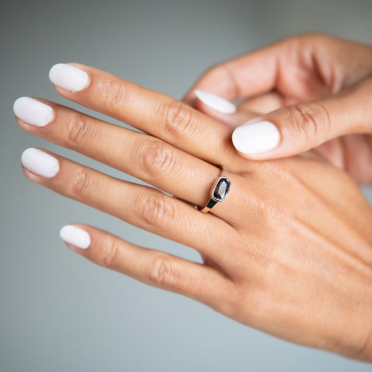 Nightfall Spinel Ring