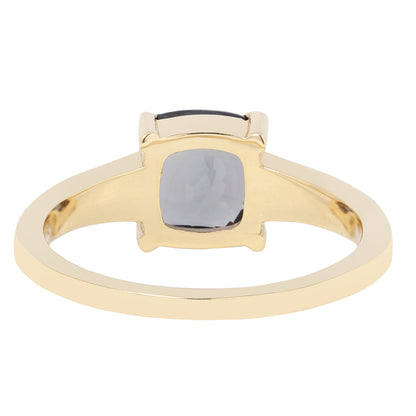 Dark Indigo Spinel Ring